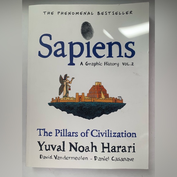 Sapiens The Pillars of Civilization Yuval Noah Harari book - Picture 1 of 2
